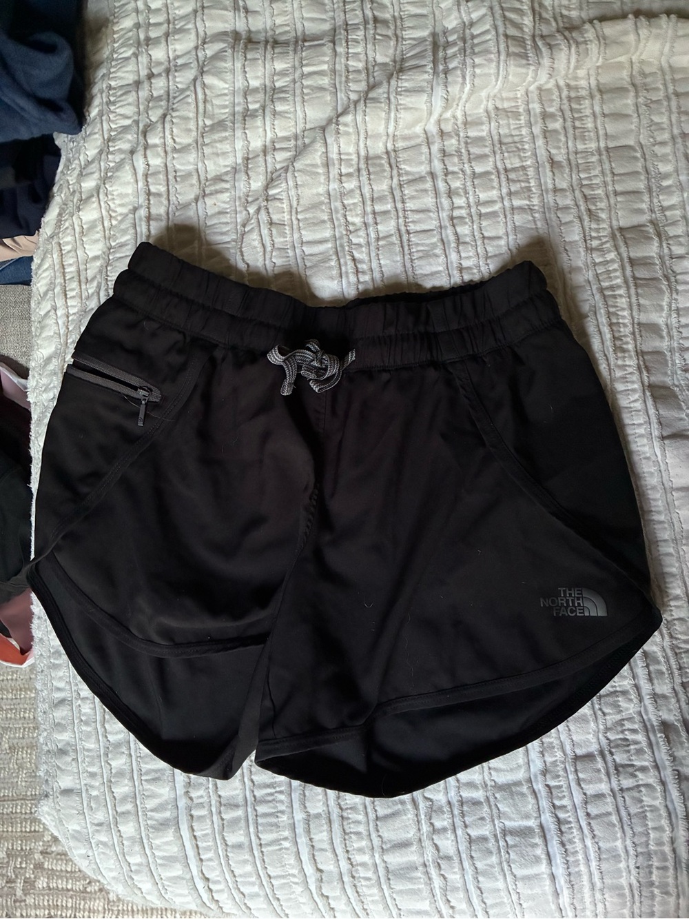 The North Face Women's Black Athletic Drawstring Shorts